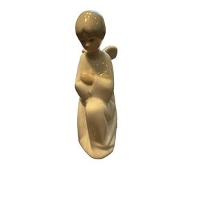 Llandro Nao Praying Angel Porcelain Figurine 5" Tall Made In Spain‎